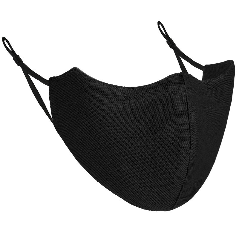 智维秋冬季时尚女黑色纯棉大口罩男立体全棉加厚保暖防风寒遮全脸