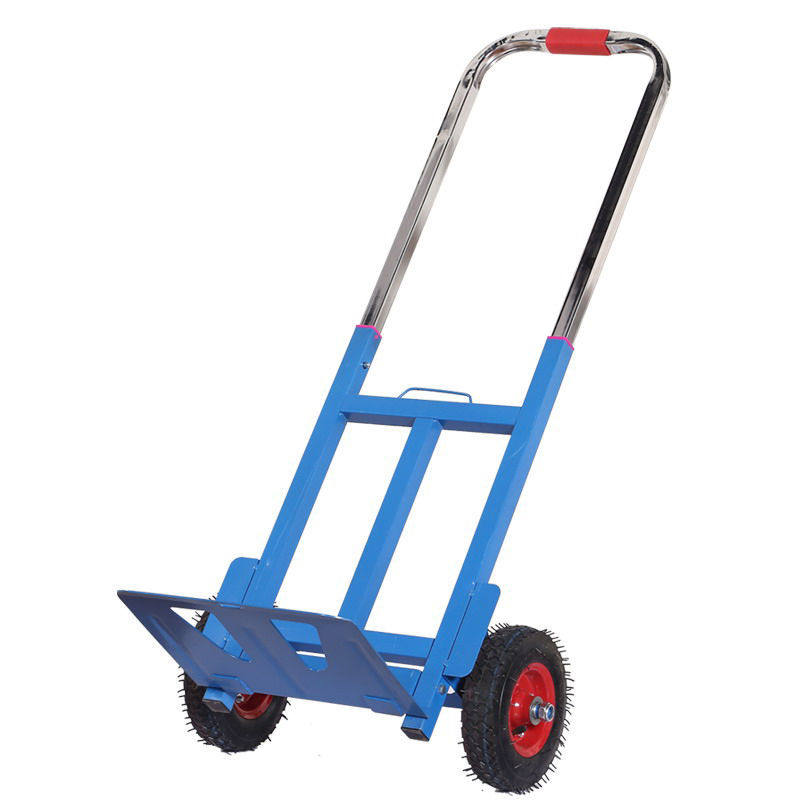 便携服装拉车折叠小拖车二手拉杆静音爬楼家用推车搬家家庭学生