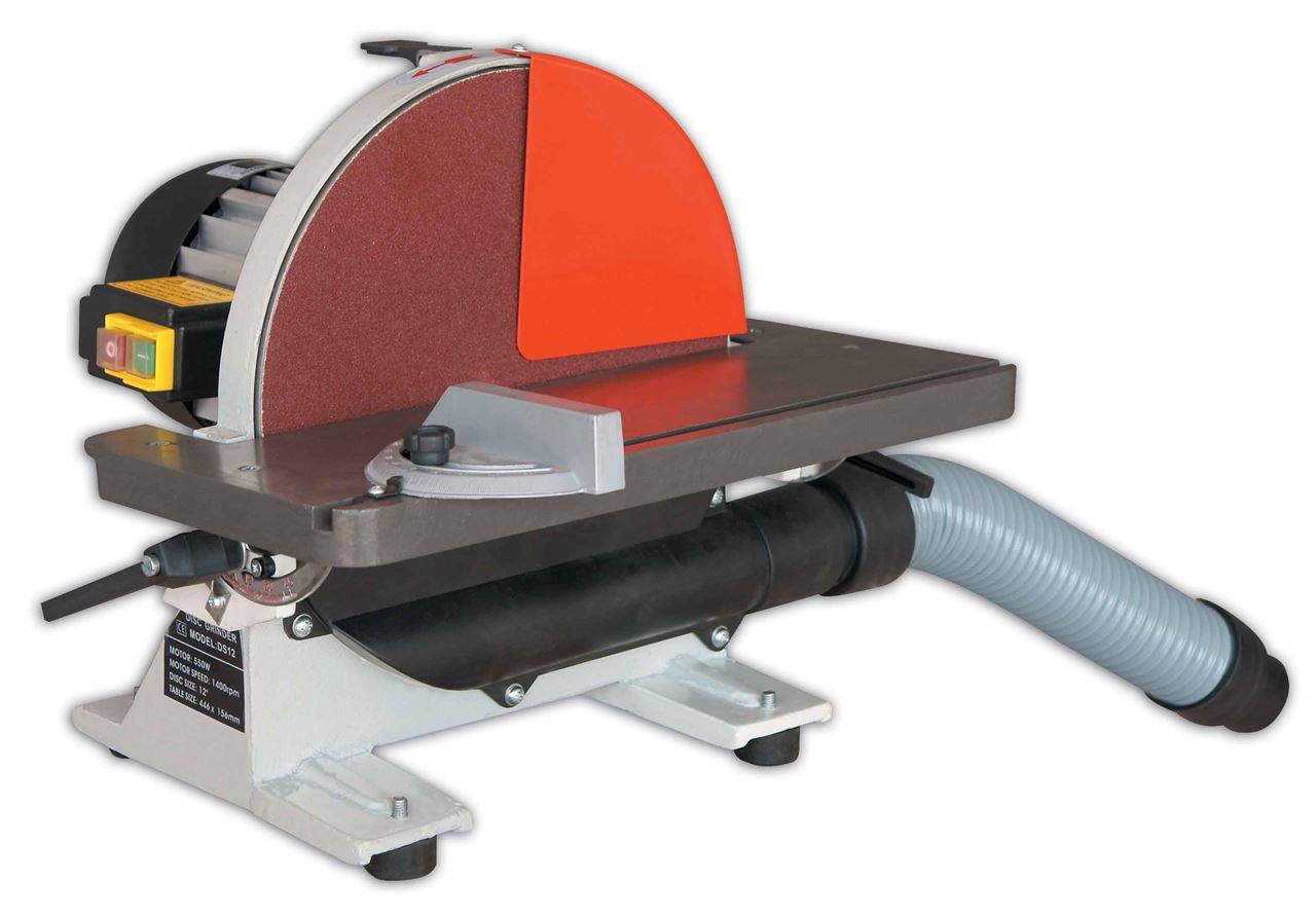 抛光机外贸12寸木工砂盘机木工机械打磨机砂纸光机其他机械五金新