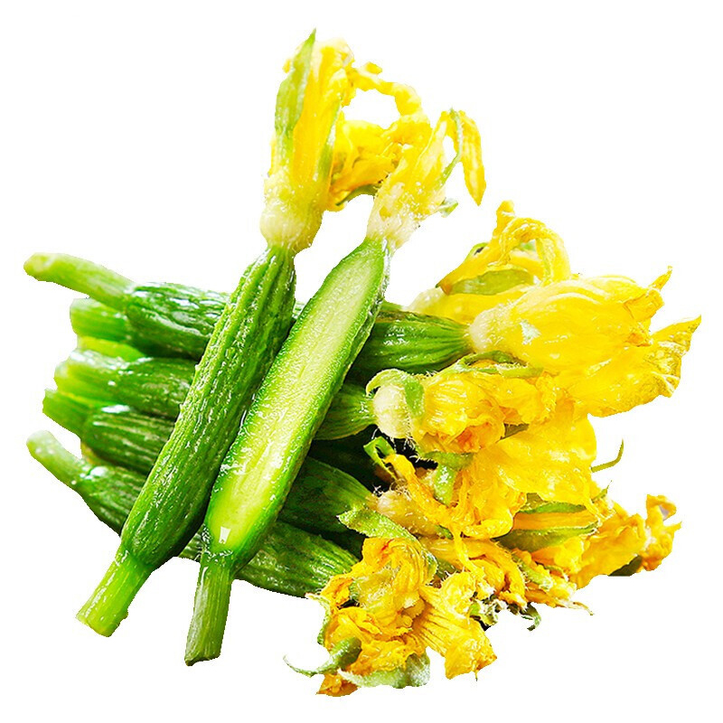 小黄瓜新鲜花丝丝瓜500g迷你顶花嫩黄黄瓜西餐叶菜类