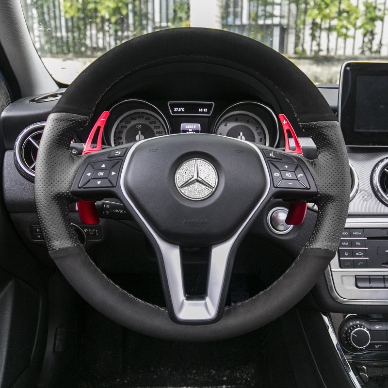 奔驰c200l内饰改装glc260cla200gla220e300l方向盘换挡汽车内饰贴片