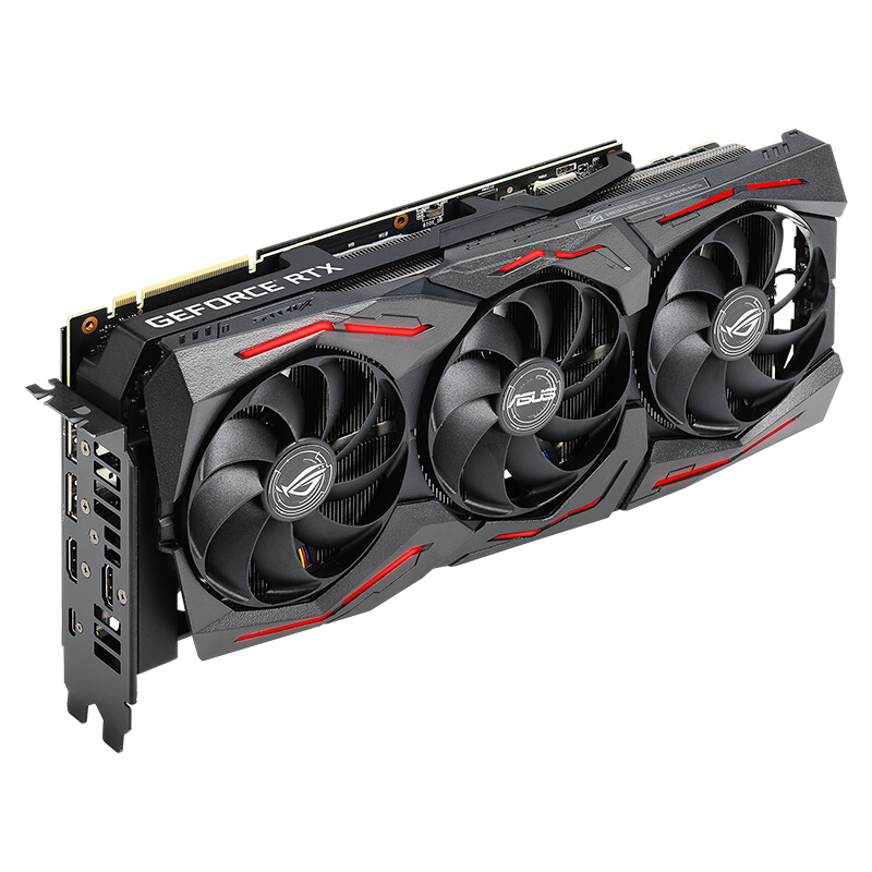 华硕rog猛禽rtx2080super/ti 11g gaming台式机电脑游戏显卡