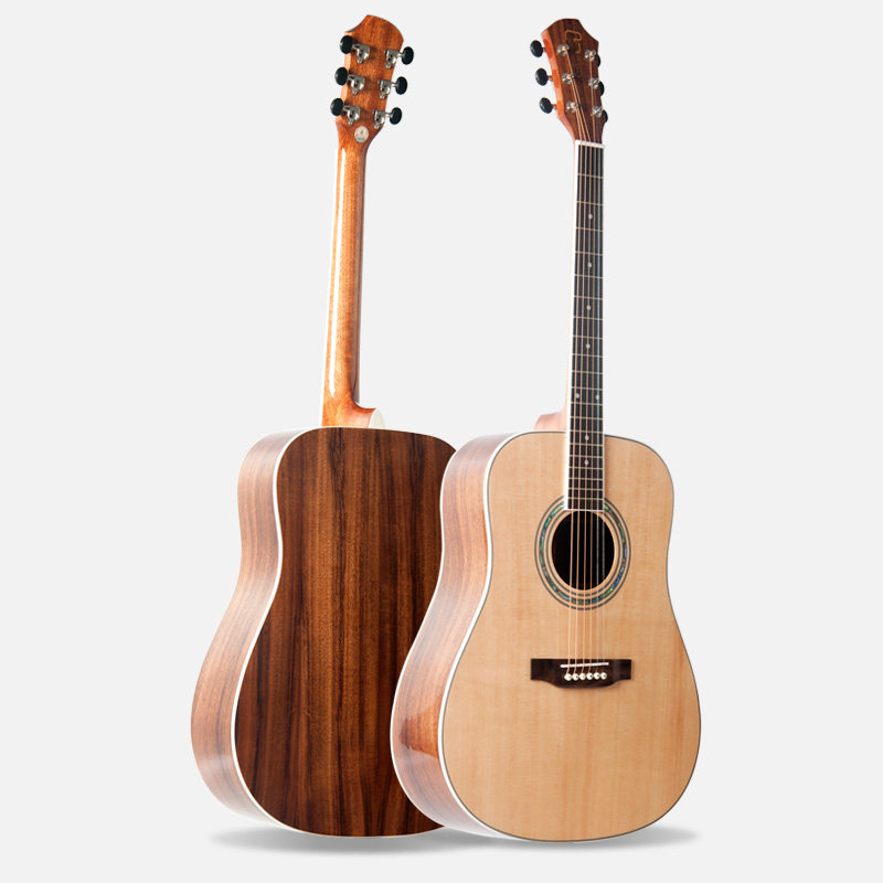 吉他eggle艾歌ed3535cna圆角专业演奏高端吉他民谣吉他