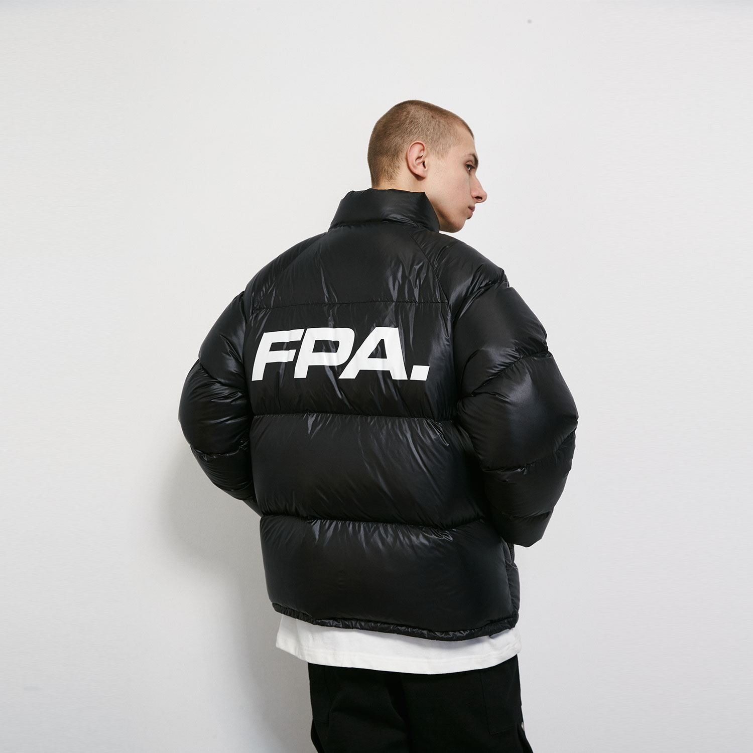 fpavengetice国潮牌亮羽绒服短款2020年新款羽绒服