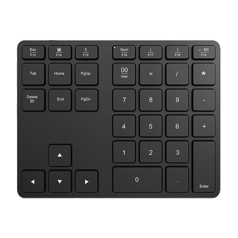 无线数字小键盘带蓝牙笔记本通用金可充电会记键盘