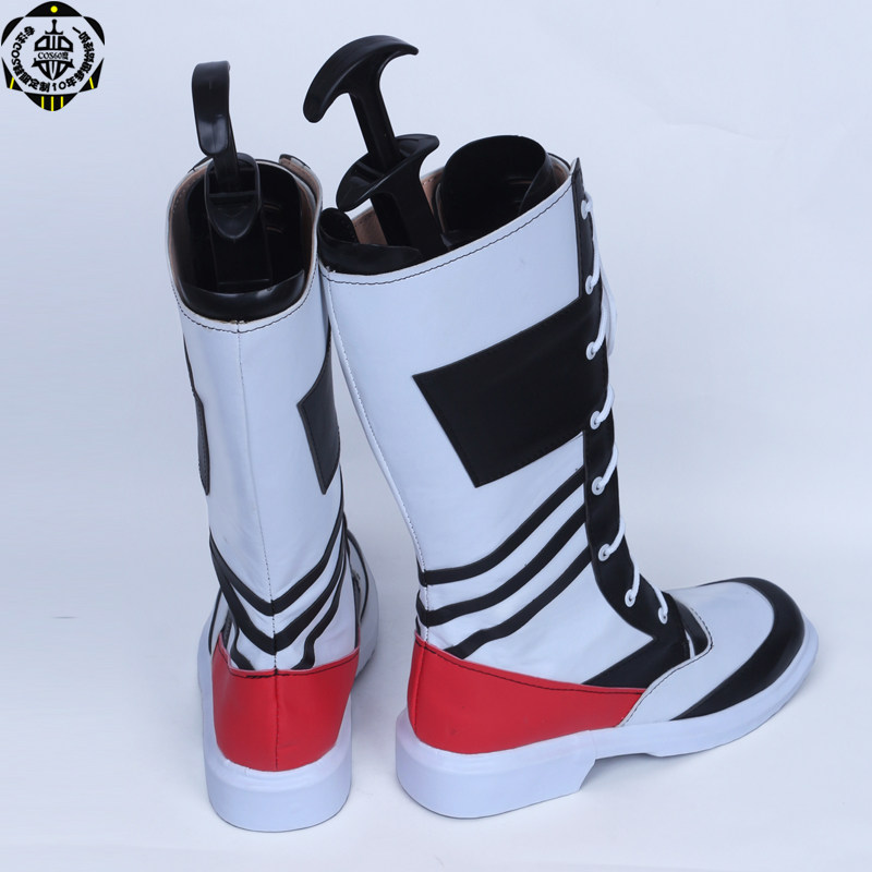 自杀小队小丑女harley quinn哈莉奎茵奎因cos鞋男款定做