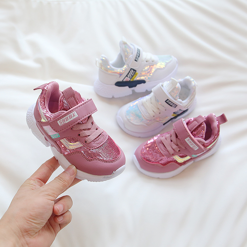 童鞋笨笨熊儿童子女春秋秋季2021新款百搭小孩运动鞋