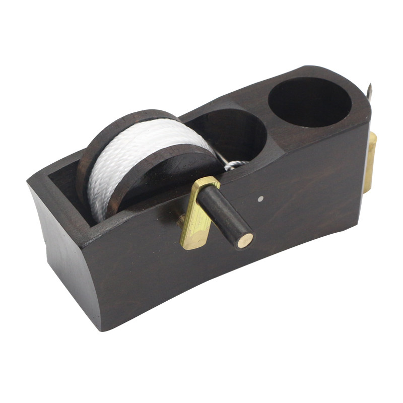 墨斗划线工具木井方手摇迷你diy木工墨斗