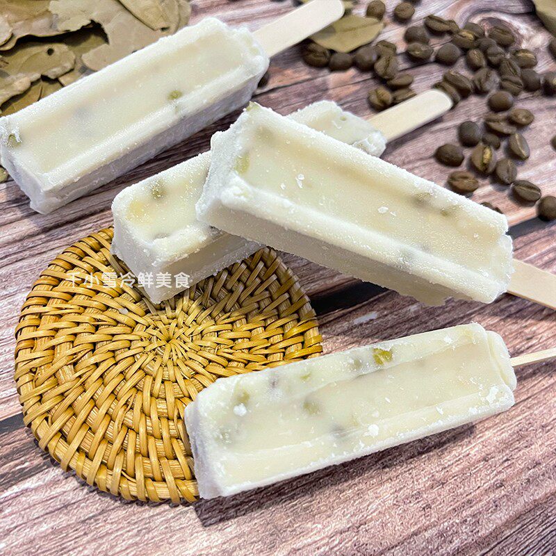 美旗网红4支激凌冰淇淋冰棍冰糕豆排棒冰手工冰淇淋