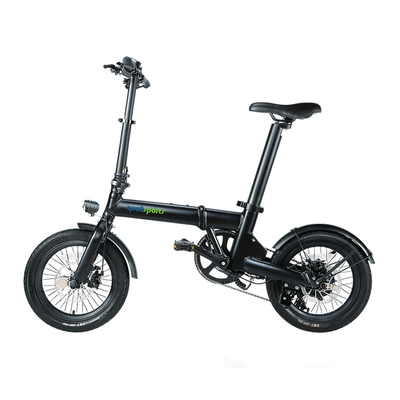 小科电动自行车铝合金超轻折叠电单车便携式代步电瓶车电助力单车