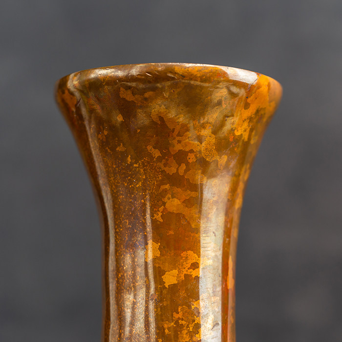 工艺品云南斑铜长颈家居客厅装饰柜土摆件