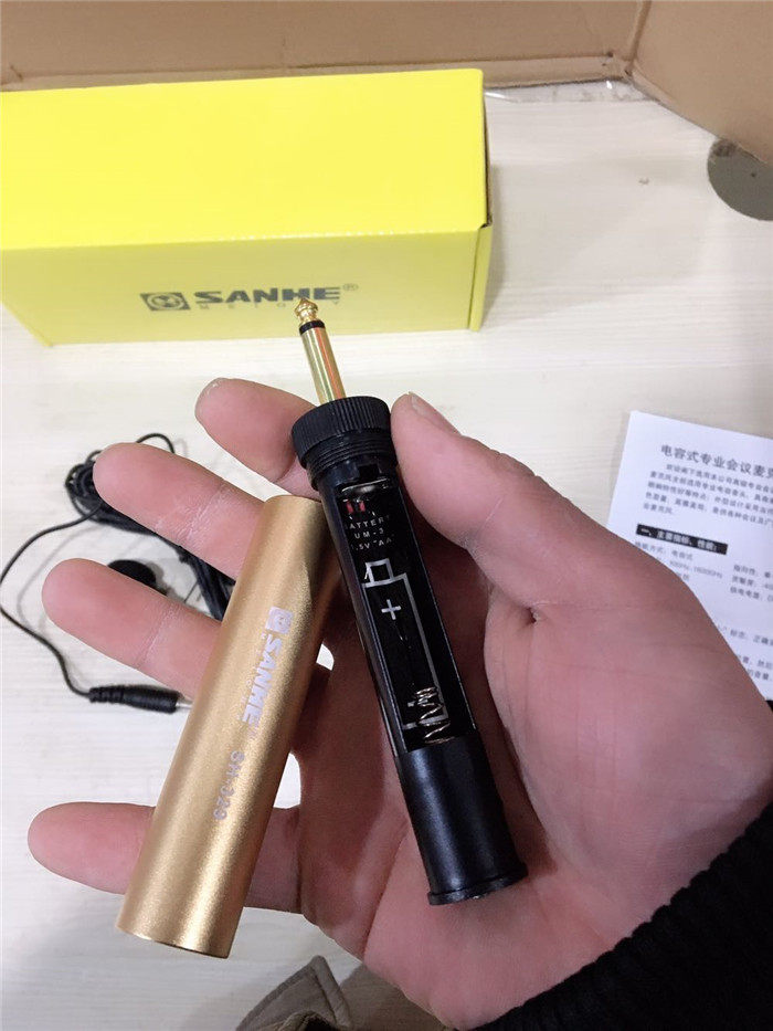 sanhe二胡领夹麦克风话筒接口随意转换扩音器乐器麦克风