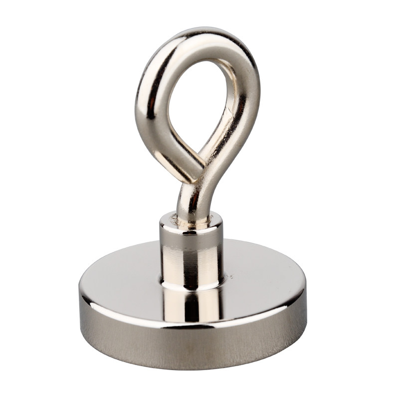强磁吸铁器 磁铁 吸铁石 圆形 高强力除铁器 钕铁硼打捞器 超强