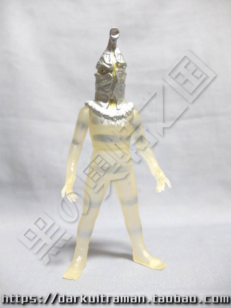 500系列14cm奥特曼软胶奥节限定透明凯姆尔星人带火花299