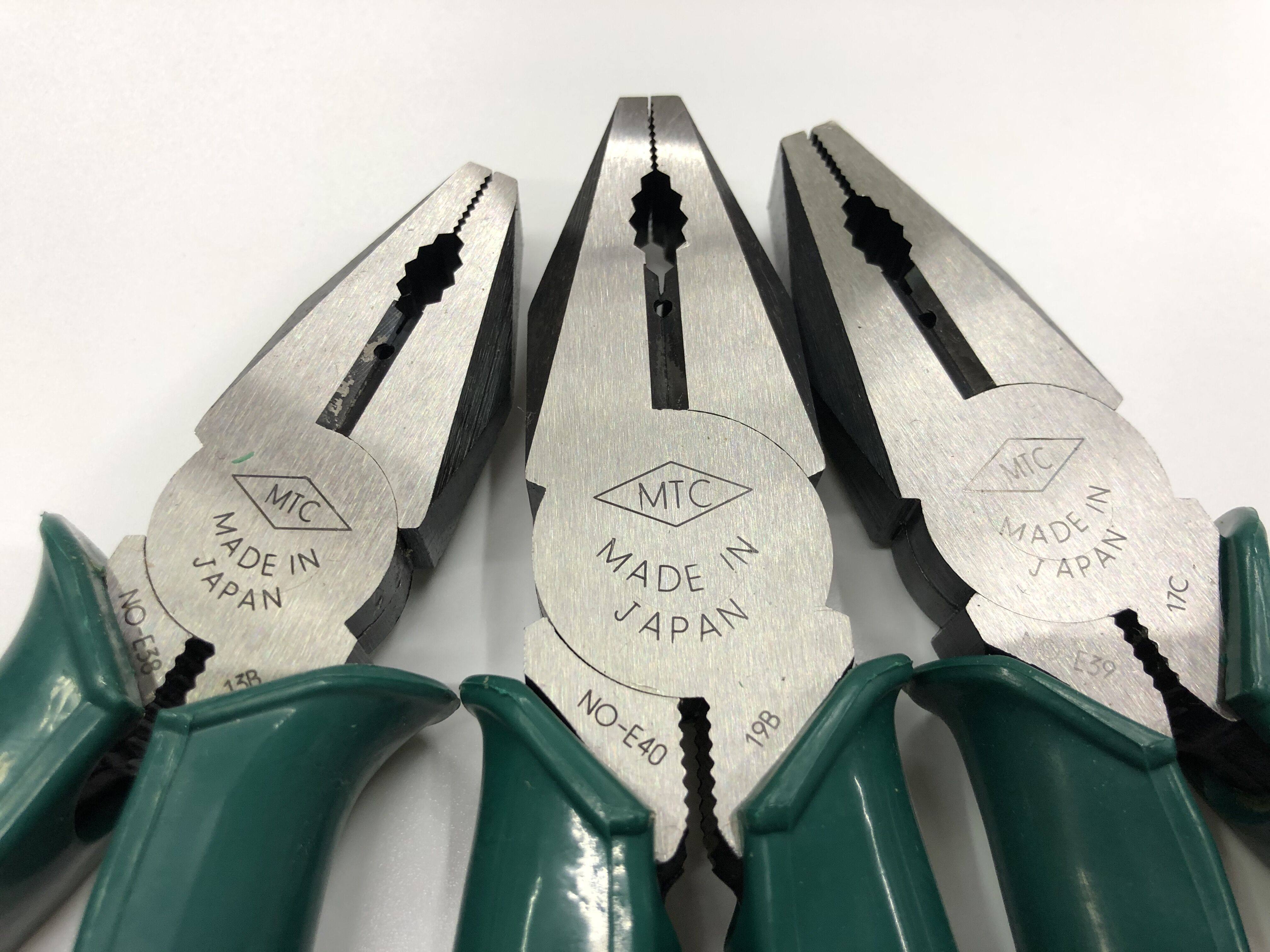 原装正品日本mtc-e40大号老虎钳钢丝8寸手虎钳