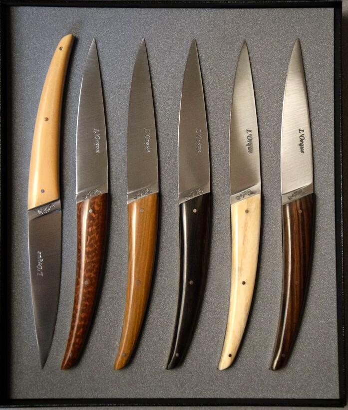 法国匠人虎鲸刀进口西餐牛排牛扒餐刀套装拉吉西餐刀具