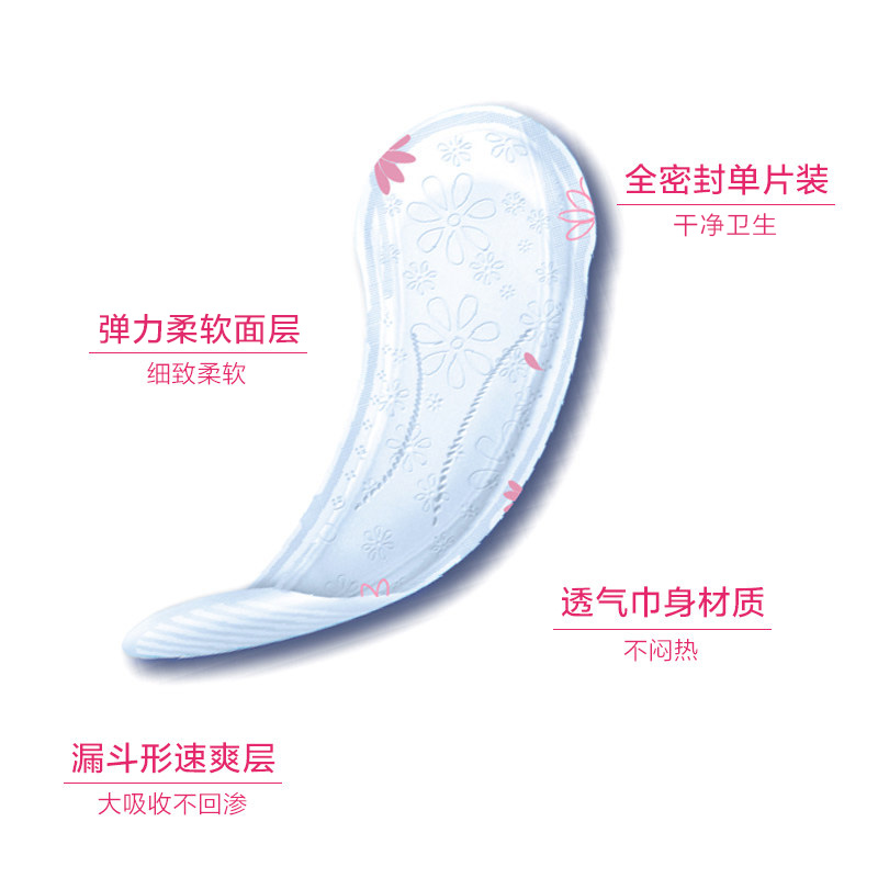 怡丽透气迷你巾180直条日用棉柔亲肤卫生巾批发整箱组合装姨妈巾 - 图2
