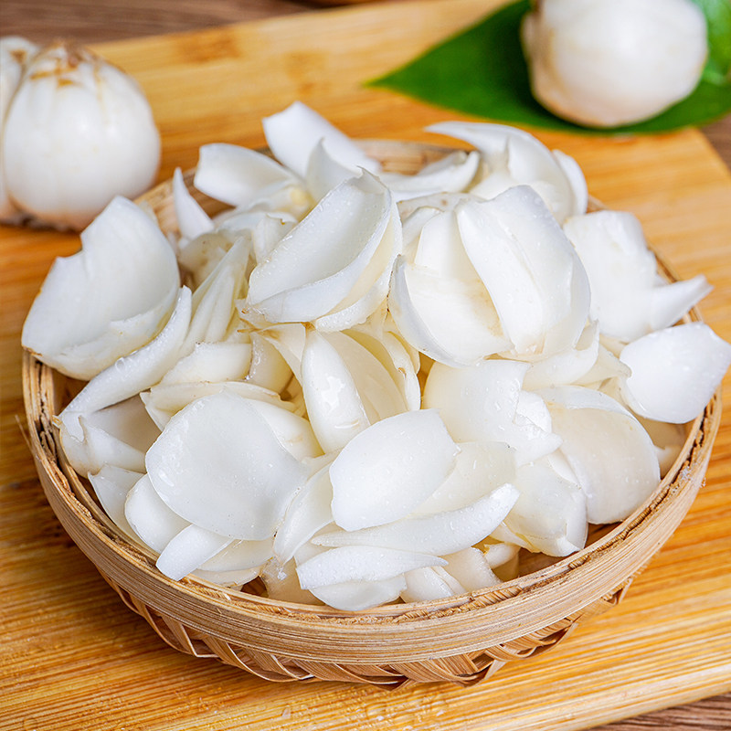 食用湖北新鲜百合5斤当季现挖药用鲜白500g新鲜百合