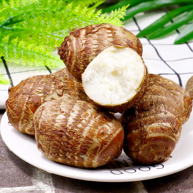 山东小香芋头新鲜蔬菜宝宝辅食现挖批发5斤包邮芋头非荔浦毛芋头6高清