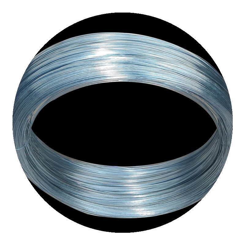 国标农业防锈热镀镀锌钢丝14号22mm调直钢线钢丝绳