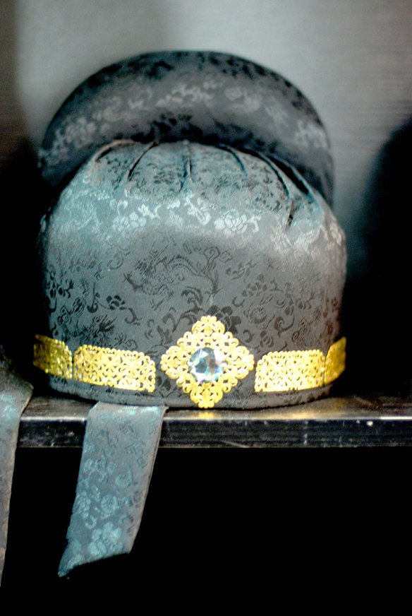 独家制作唐代唐巾金属片汉服男装配件头饰日常其它帽子定做