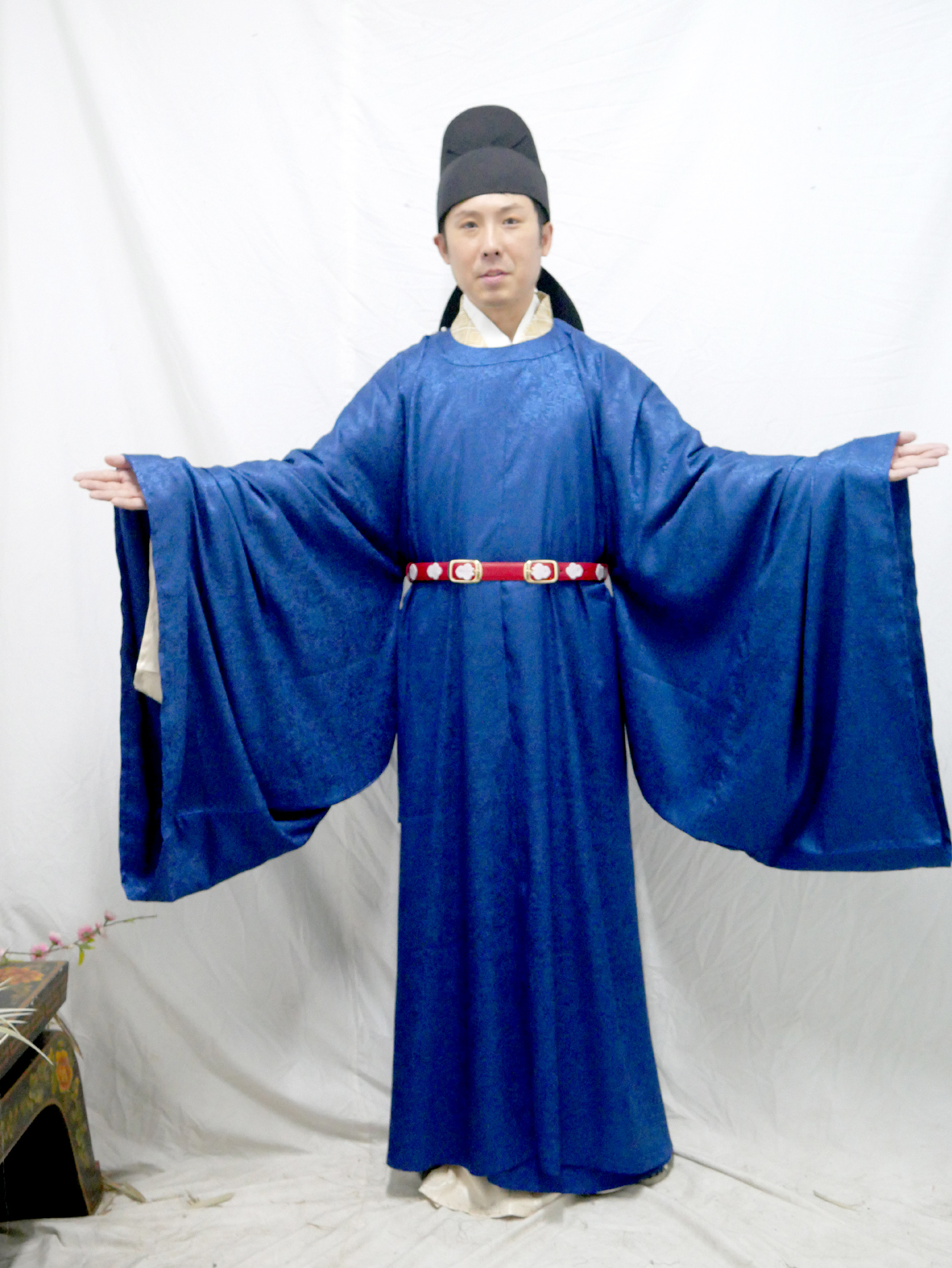 宋制汉服私人贤士定做男装古装圆领原款复原汉服定制