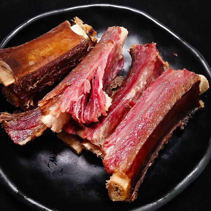 腊排骨重庆四川特产农家手工自制巫溪烟熏腊肉腊肠年货土猪肋排