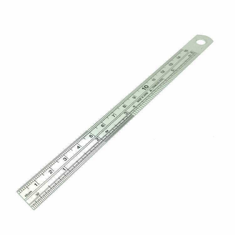 日本直线厘米120毫30cm15cmek尺子直尺测量钢直尺