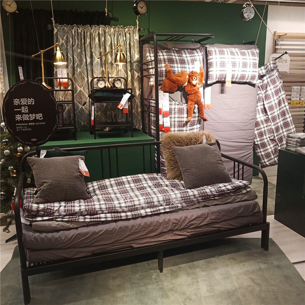 沙发宜家费斯多北欧多坐卧两用ikea伸缩多功能沙发床