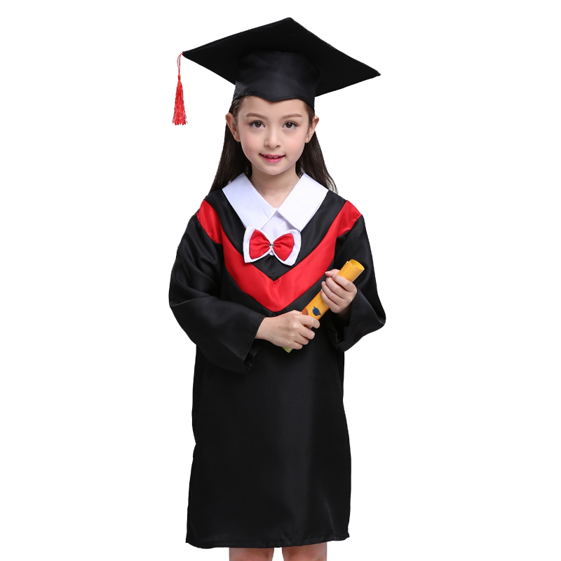 儿童博士服小学生幼儿园博士服表演服