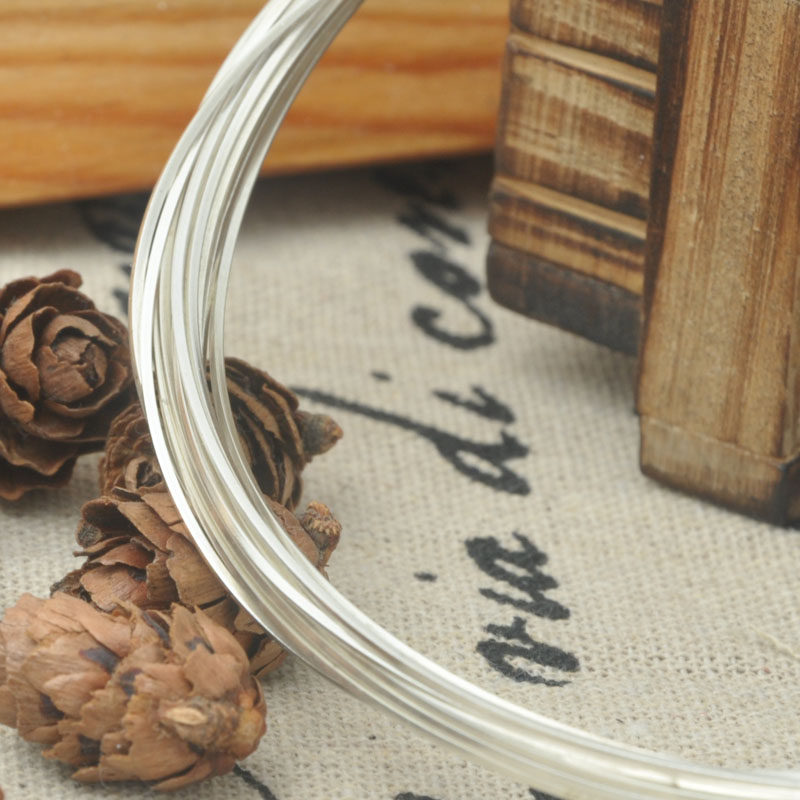 s9999正方形银线diy纯银丝材手工戒指手镯素材其他diy饰品配件