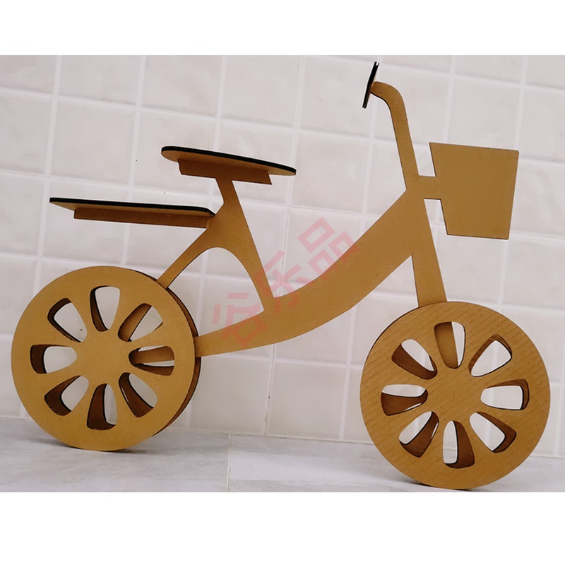 谷乐品立体自行车亲子手工diy环创材料幼儿胶水其他手工制作