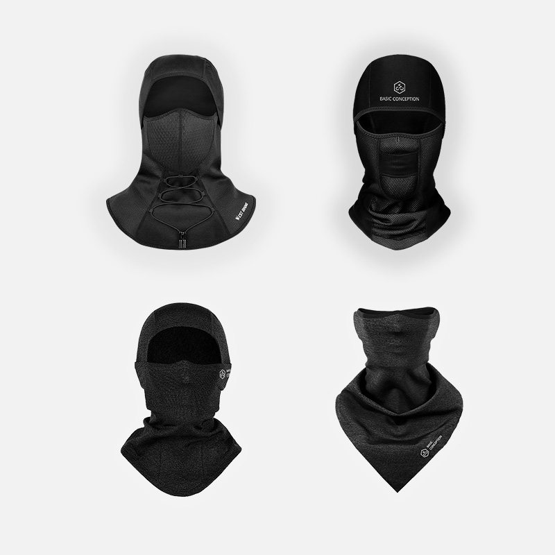 秋冬季 头套防风防寒护脸保暖自行车电瓶车户外运动口罩 骑行面罩