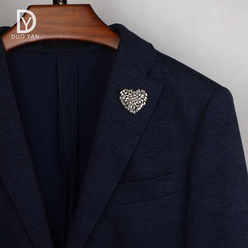 镀金胸花配饰西装走光别针高档胸针新款夏季胸针