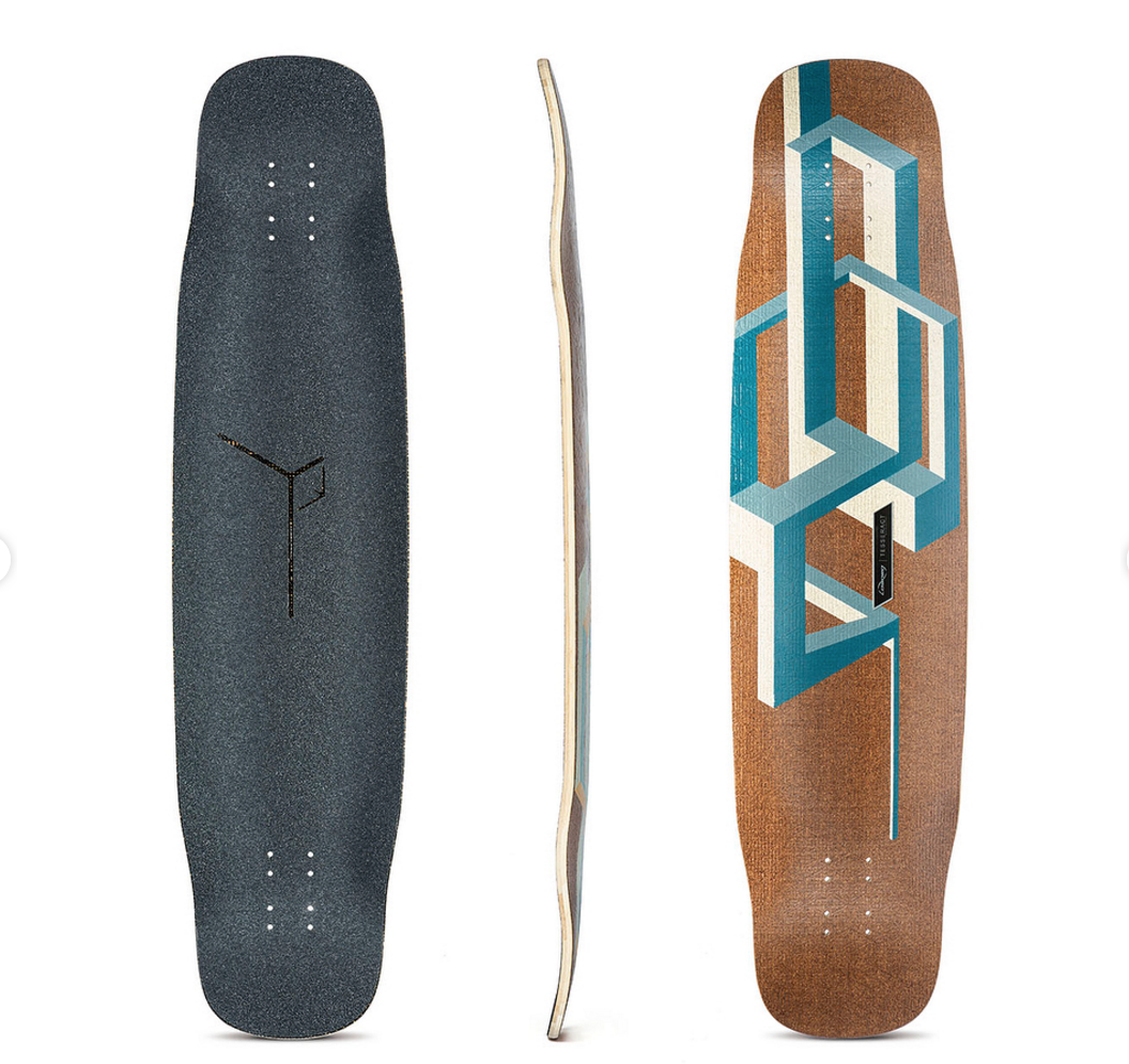 长板loadedtesseract立方体进口全能速降平花板面福禄滑板