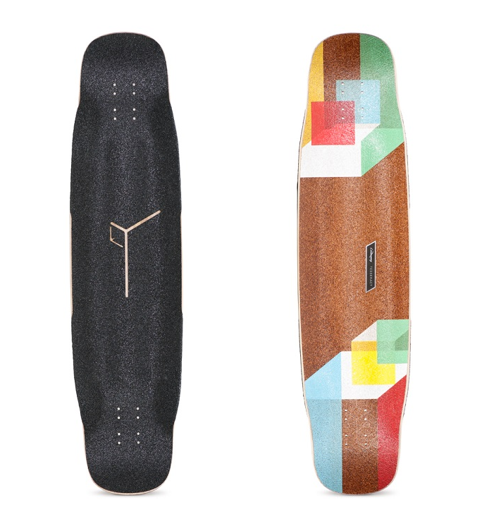 长板loadedtesseract立方体进口全能速降平花板面福禄滑板