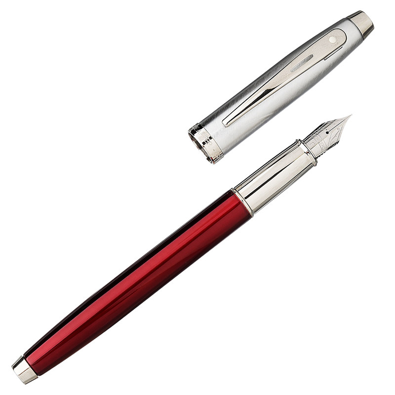 美国犀飞利100系列半透珐琅钢笔学生用笔商务办公签字笔吸墨钢笔