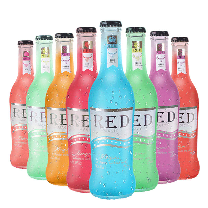 red鸡尾酒套装预调酒果酒洋酒275ml整箱24瓶装伏特加女士饮料酒