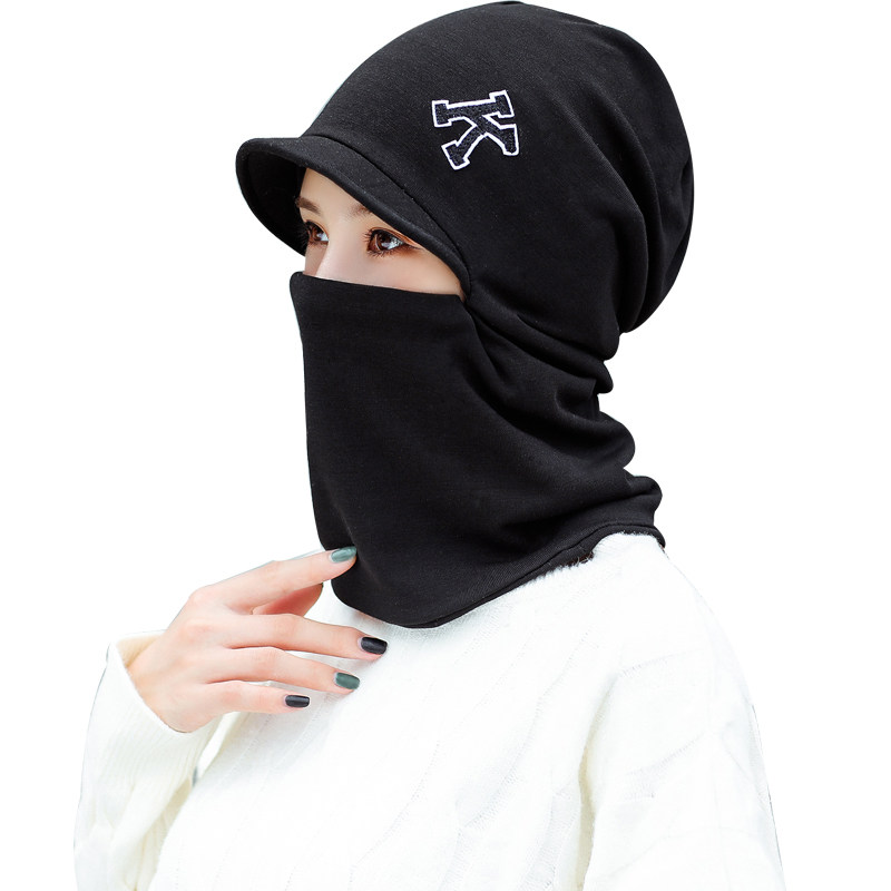 帽子子女秋冬季保暖骑行包头加厚骑车防风风帽帽子