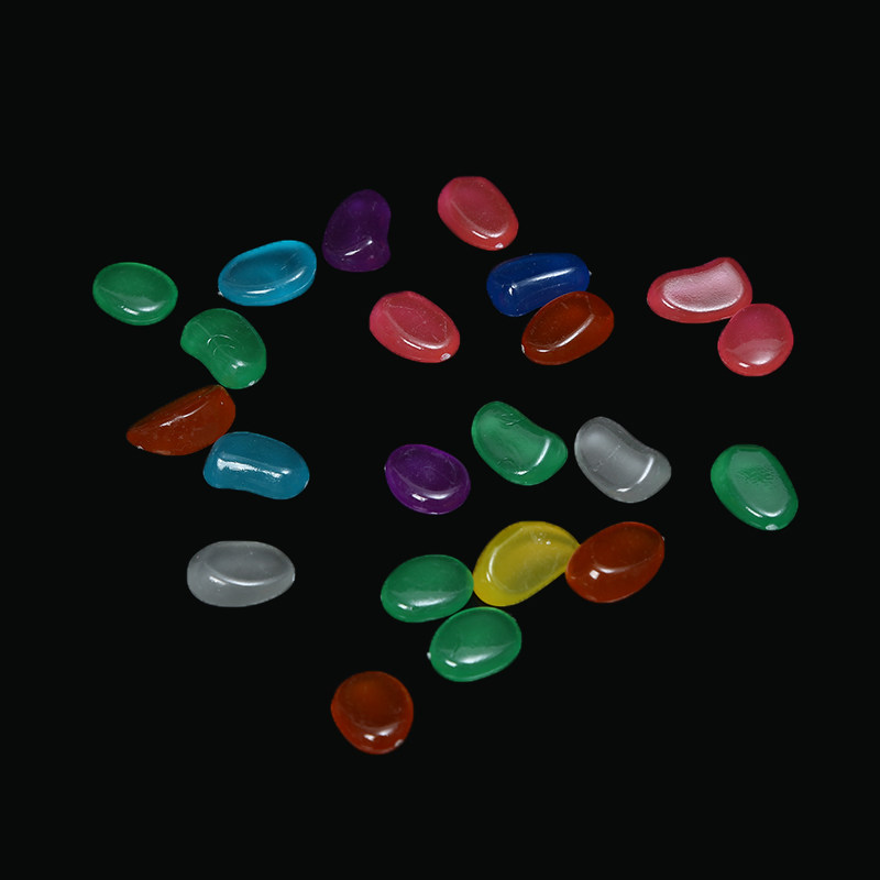 石头七彩夜光荧光石发亮光鱼缸造景装饰摆件摆件