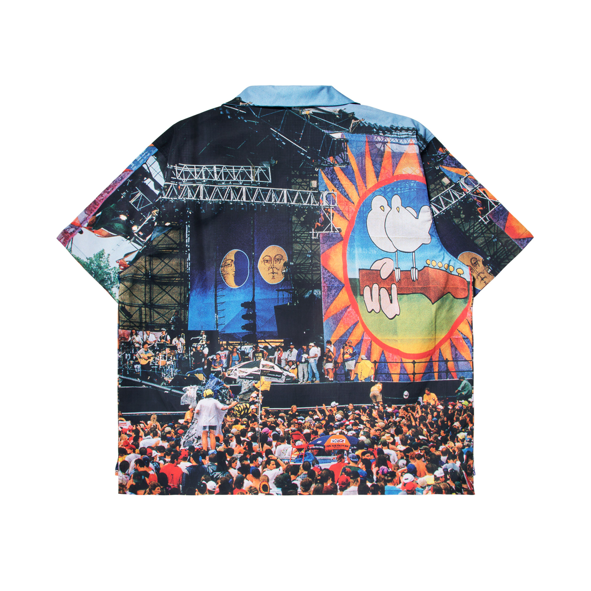 myge 2020s/s woodstock shirt致敬伍德斯托克音乐节现场满印衬衫
