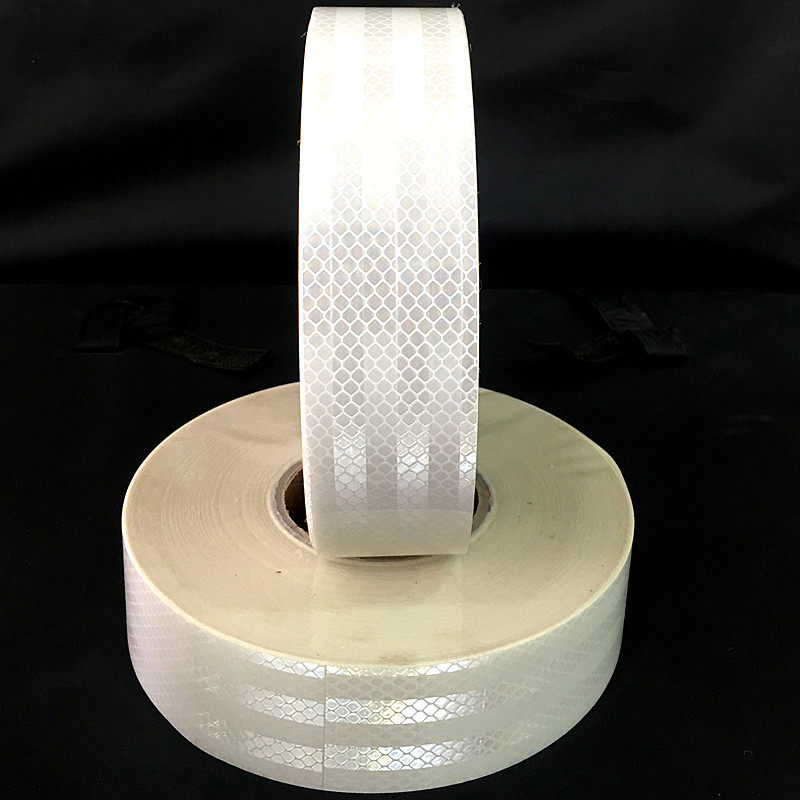 反光防撞装饰车身汽车贴纸警示施工道路白色汽车装饰贴