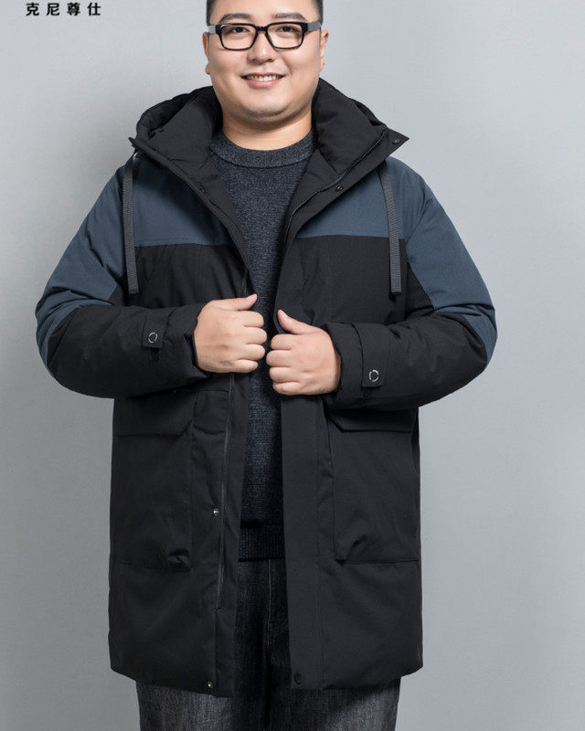 冬季棉袄加厚衣大棉衣保暖中长加肥男装肥胖cosplay男装