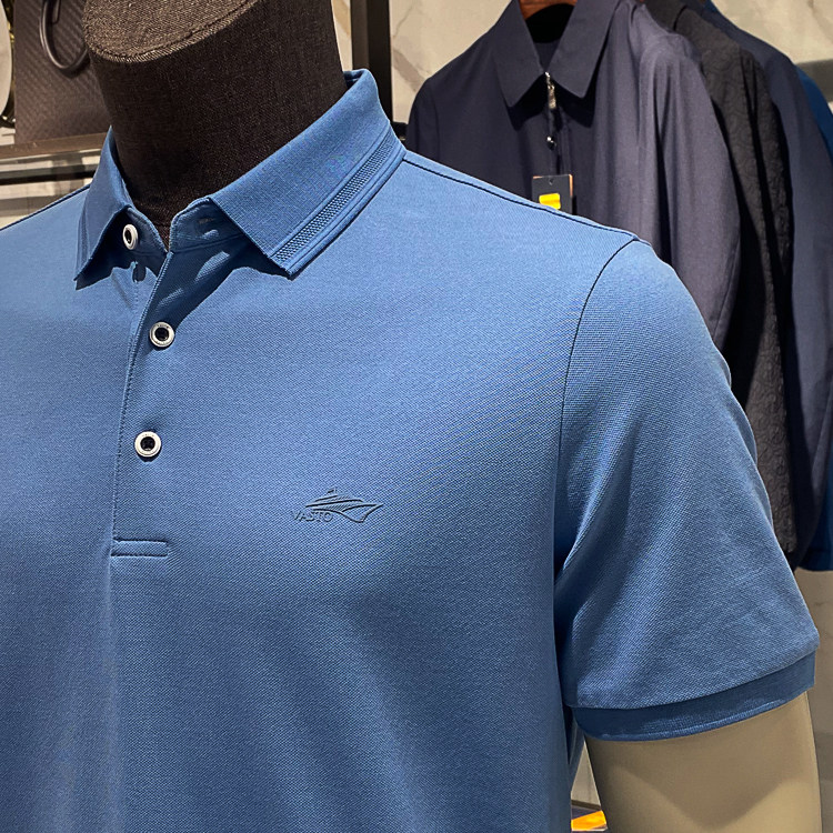 vasto华斯度专柜正品夏季新款经典百搭商务休闲t恤