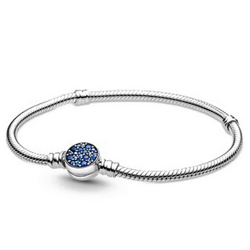 潘家手链蛇骨纯银多啦diy大孔珠子款式经典手链