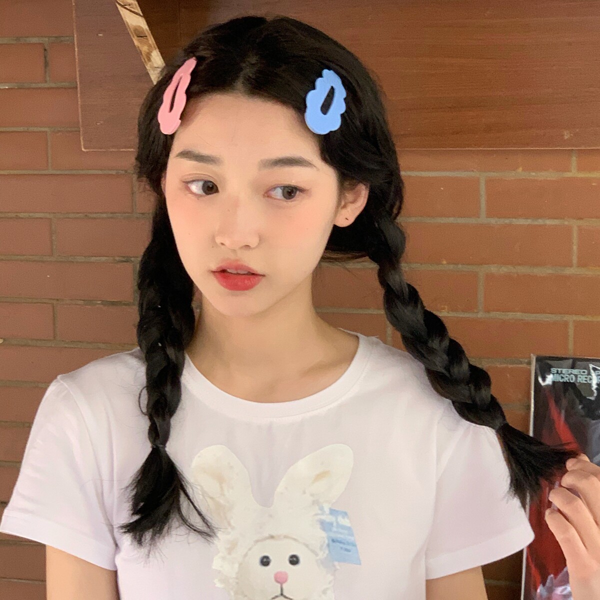 少女心糖果色波浪发夹bb夹可爱刘海夹甜美发卡边夹日韩发饰头饰品