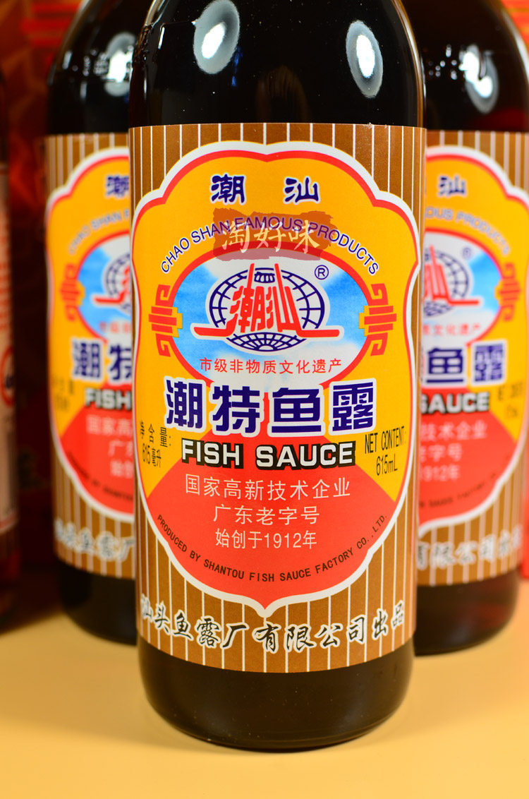 6瓶潮特鱼露潮汕汕头鱼露厂广东特产海鲜泰国鱼露