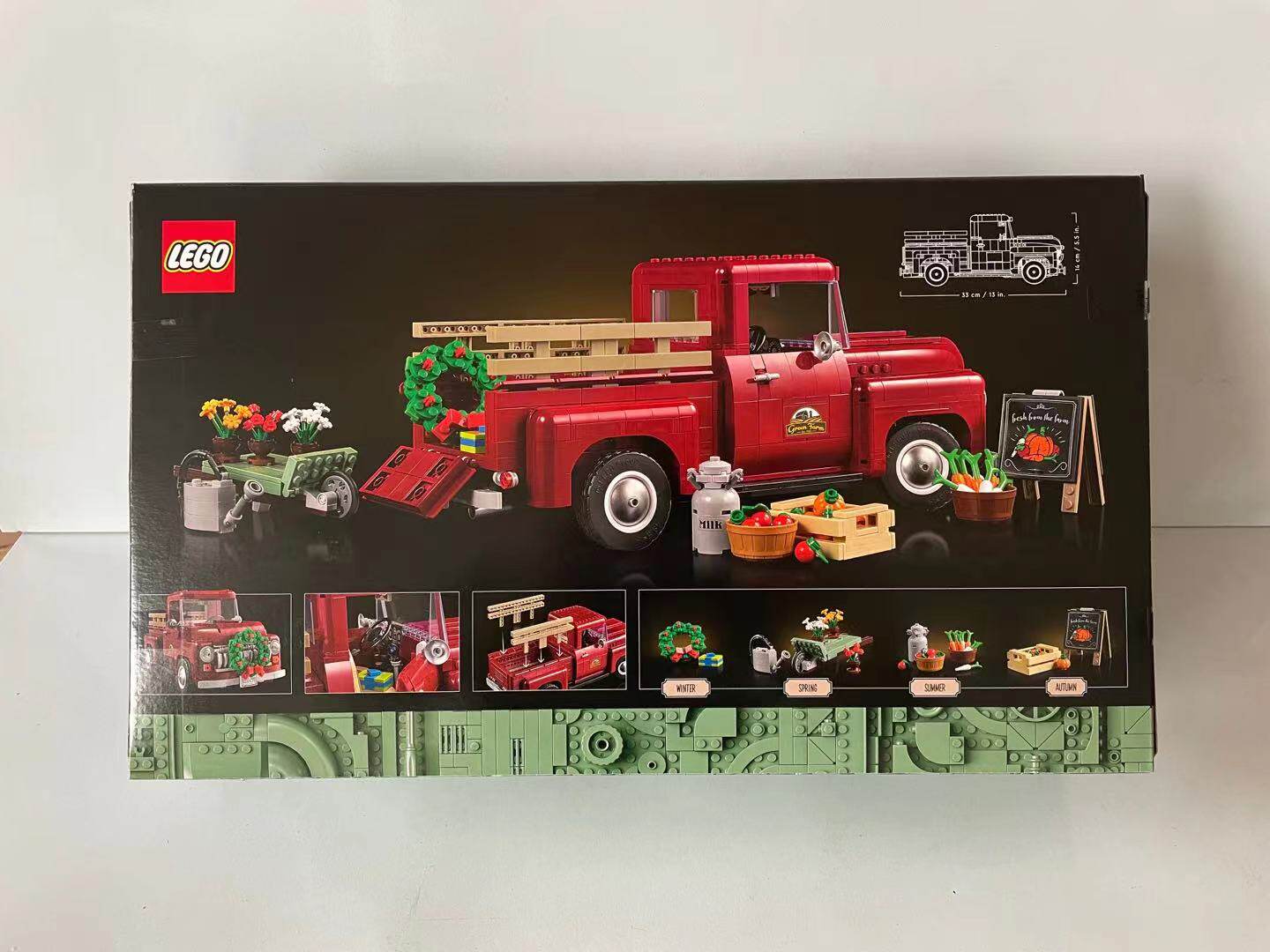 积木lego乐高百变创意系列10290复古皮卡卡车塑料积木