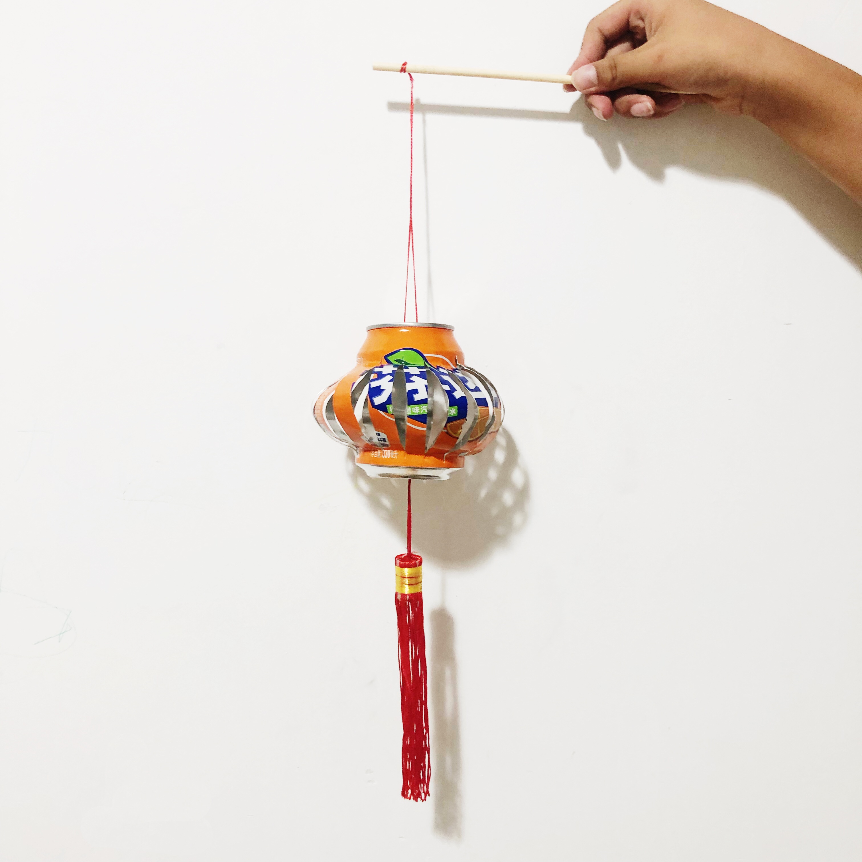 易拉罐灯笼废物利用变废为宝创意意美手工作品新品上市其他手工制作