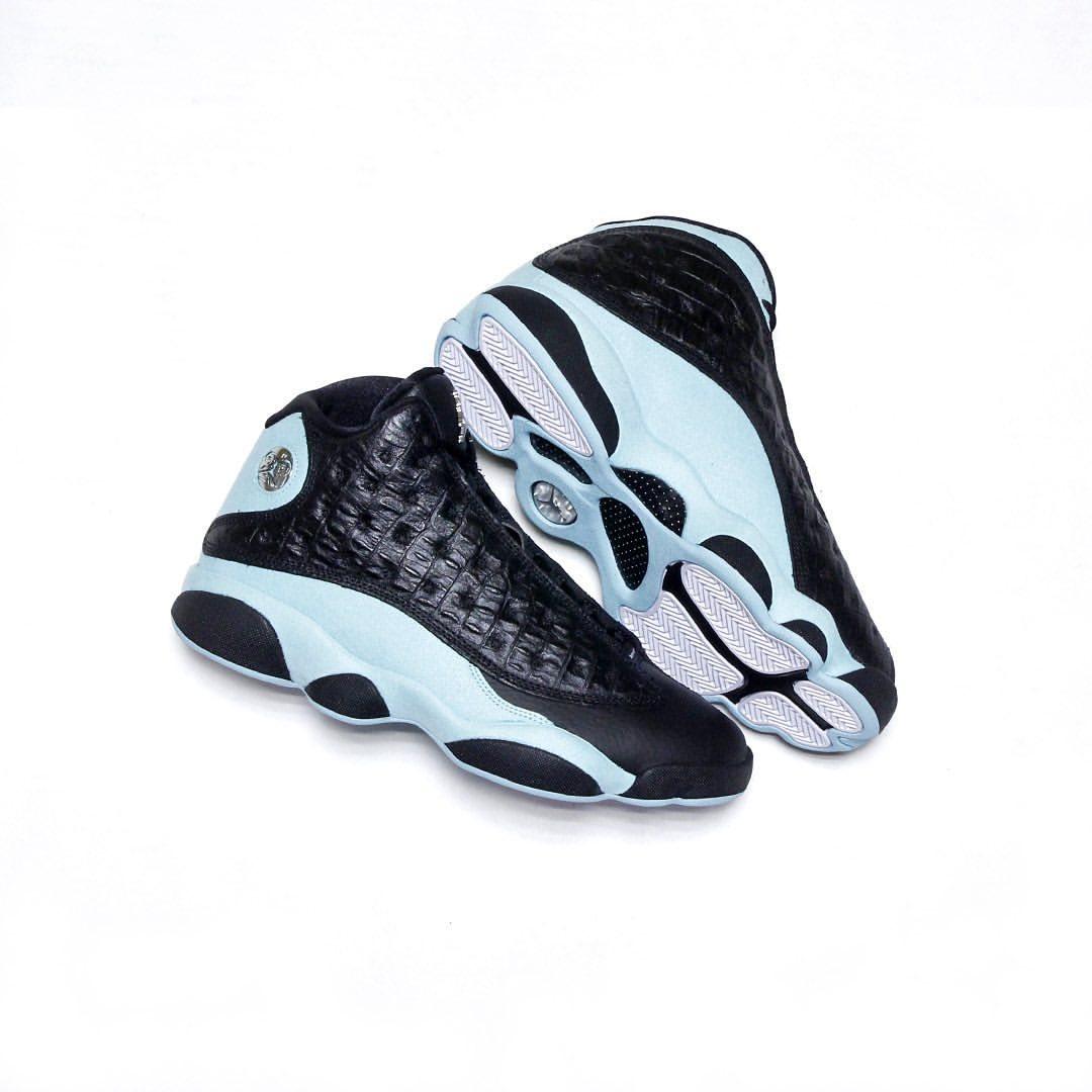 薄荷绿鳄鱼纹黑绿蒂芙尼 aj13 jordan 030 414571 air lkj体育